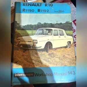 Vintage Renault Manual 1966